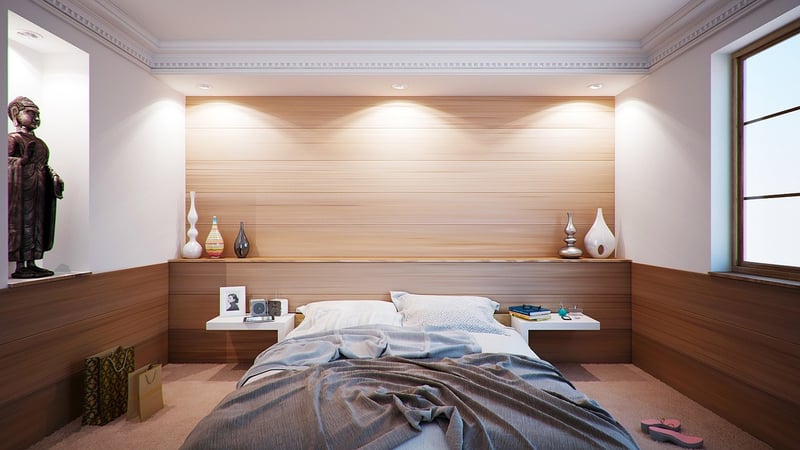 Bedroom for good sleep
